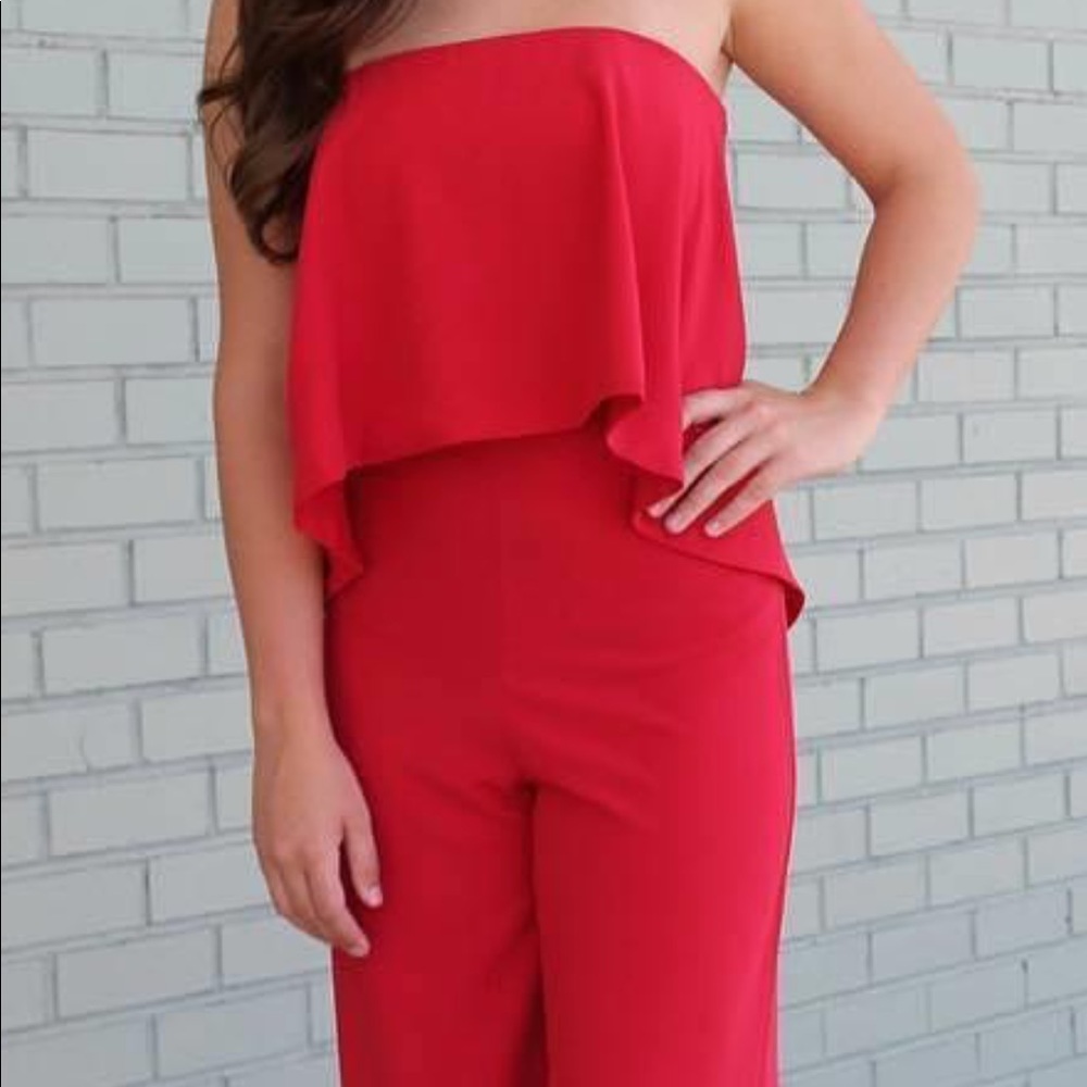 Red Jumpsuit - Picture 1 of 3